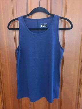 Stio Blue Tank Top Size S